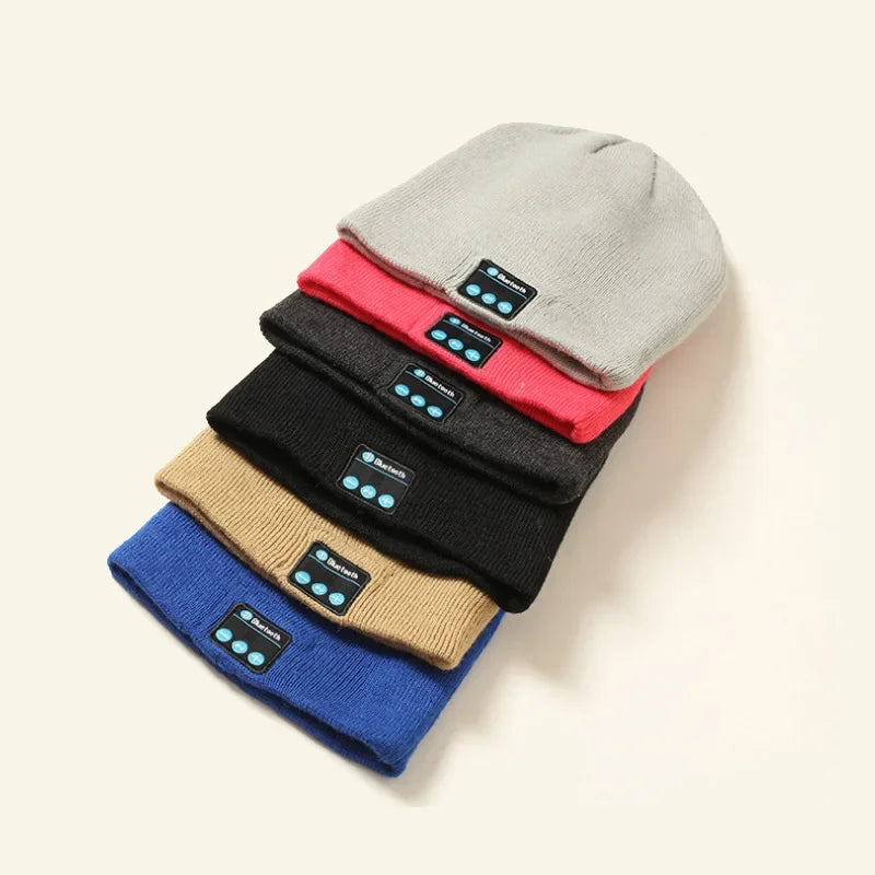 Wireless Bluetooth Kopfhörer Sport Musik Hut Smart Headset Beanie Cap Winter Hut mit Lautsprecher für Xiaomi huawei Samsung