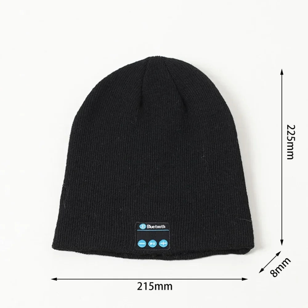 Wireless Bluetooth Kopfhörer Sport Musik Hut Smart Headset Beanie Cap Winter Hut mit Lautsprecher für Xiaomi huawei Samsung