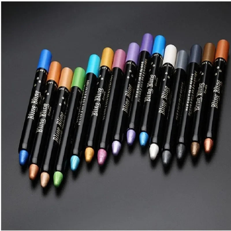 Magische 15 Farben Lidschatten- und Eyeliner-Stift